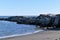 Cape Elizabeth`s rocky shoreline, Cape Elizabeth,Cumberland County, Maine,  US