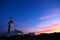 Cape Espichel lighthouse at dusk