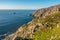 Cape Finisterre, the final destination for many pilgrims on the Way of St. James on the rocky Costa da Morte Coast of Death,