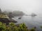 Cape Flattery in the fog