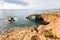 Cape Greco monachus love bridge