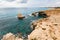 Cape Greco monachus love bridge