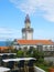 Cape Higuer lighthouse in Basque Country Spain France border