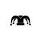 cape icon. Element of joke dat icon. Premium quality graphic design icon. Signs and symbols collection icon for websites, web