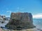 Cape Kidnappers Gannet rock in Napier,New Zealand