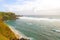 Cape landscape at Mandalika Lombok, Indonesia