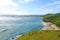 Cape landscape at Mandalika Lombok, Indonesia