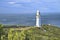 Cape Otway Lighthouse with the sea behind