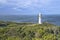 Cape Otway Lighthouse with the sea behind