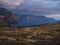 Cape Ponta de Sao Lourenco, Canical, East coast of Madeira Island, Portugal. Scenic landscape of Atlantic Ocean, rocks