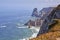Cape Rock Cliffs, Atlantic Ocean, Portugal.