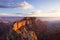 Cape Roya at Sunsetl, Grand Canyon North Rim
