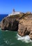 Cape Saint Vincent Lighthouse in Sagres, Algarve, Portugal.