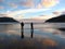 Cape Scott Provincial Park, Vancouver Island, Evening Light reflected on the Beach at San Josef Bay, British Columbia, Canada