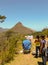 Cape Town - 2011: School children observing a painter