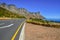 Cape town garden route 44 scenic drive near Pringle and Gordon`s bay South Africa
