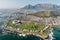 Cape Town, South Africa & x28;aerial view& x29;