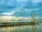 Capital Ferris Wheel At The National Harbor In Maryland