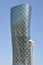 The Capital Gate Tower in Abu Dhabi, UAE