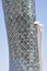 The Capital Gate Tower in Abu Dhabi, UAE