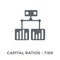 Capital ratios - Tier 1 and Tier 2 icon from Capital ratios Ti