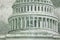 Capitol close-up on a fifty dollar bill