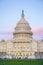 The Capitol in Washington DC - beautiful evening view - WASHINGTON DC - COLUMBIA - APRIL 7, 2017