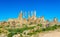 The Capitoline Temple and the Roman Basilica in Volubilis, Morocco