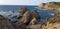 Capo Pecora, Sardinia, cliffs and boulders