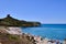 Capo San Marco beach, sardinian beach in Cabras