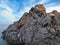 Capo testa amazing granite rock formations in sardinia