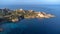 Capo testa amazing granite rock formations in sardinia