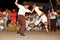 Capoeira dance and martial arts festival in Petrolina Brazil