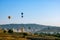 Cappadocia background photo. Activities of Cappadocia. Hot air balloons