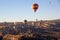 Cappadocia hot air balloon trip, Turkey