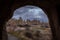 Cappadocia love valley arch view