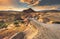 Cappadocia mountain landscape, Turkey