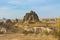 Cappadocia rock formations scenic valley