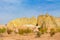 Cappadocia tuff rocks valley in autumn