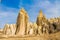 Cappadocia tuff towers in Goreme