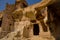 CAPPADOCIA, TURKEY. The old troglodyte settlement of Cavusin, where you can see the oldest rock cut church in the region