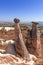 Cappadocia, Turkey. Urgup Fairy Chimneys