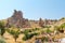 Cappadocia Uchisar castle and nature scenery in Goreme, Turkey