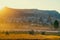 Cappadocia view at sunrise. Travel to Cappadocia background photo