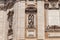 Cappella Paolina Facade with latin inscriptions. Santa Maria Maggiore, Detail