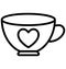 Cappuccino Isolated Vector Icon which can easily modify or edit