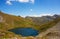 Capra Lake in the Fagaras Mountains