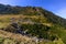 Capra river and Fagaras mountains alongside the famous Transfagarasan road