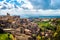 Caprarola latium village panorama - landscapes Viterbo province - Italy