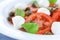 Caprese salad with capers